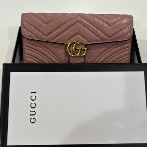 DUSTY ROSE MARMONT WALLET - Picture 8 of 9